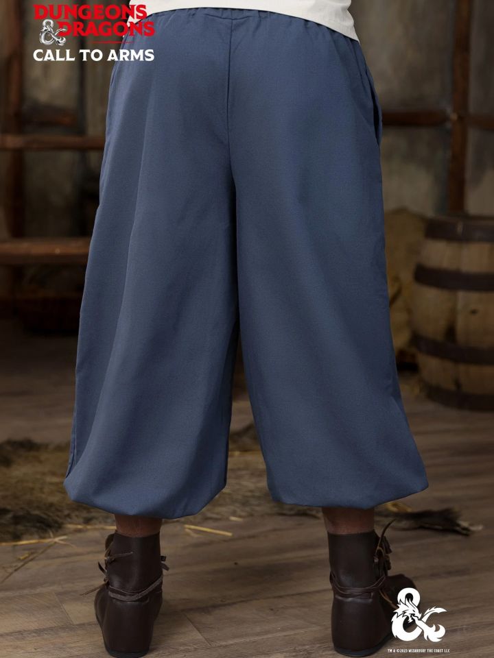 D&D Mönch Hose weidblau M 3