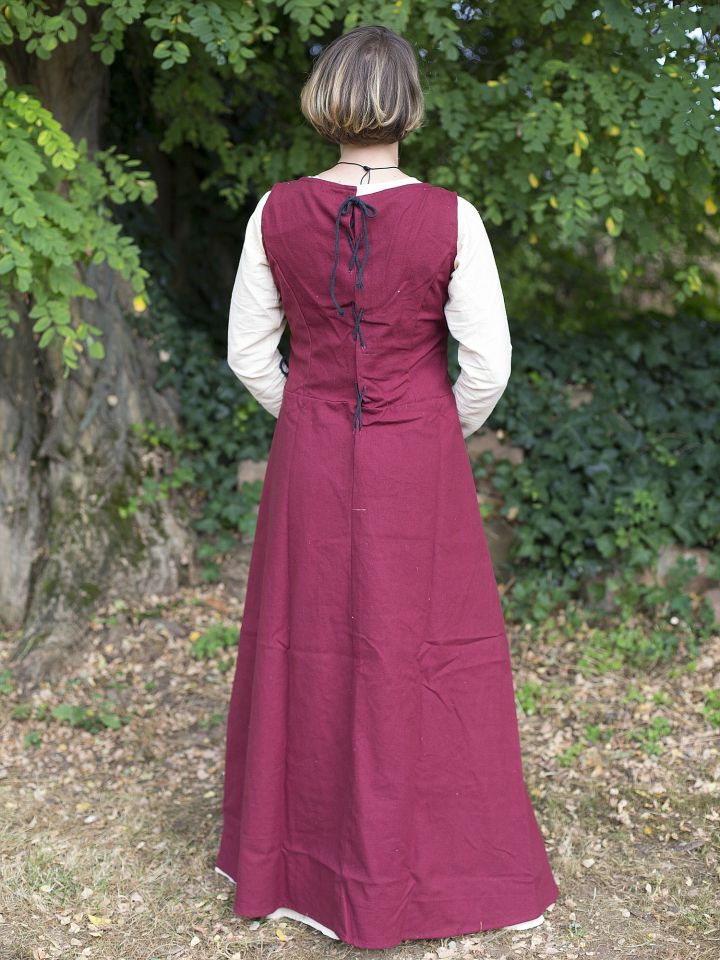 Ärmelloses Trägerkleid Uma rot S 3