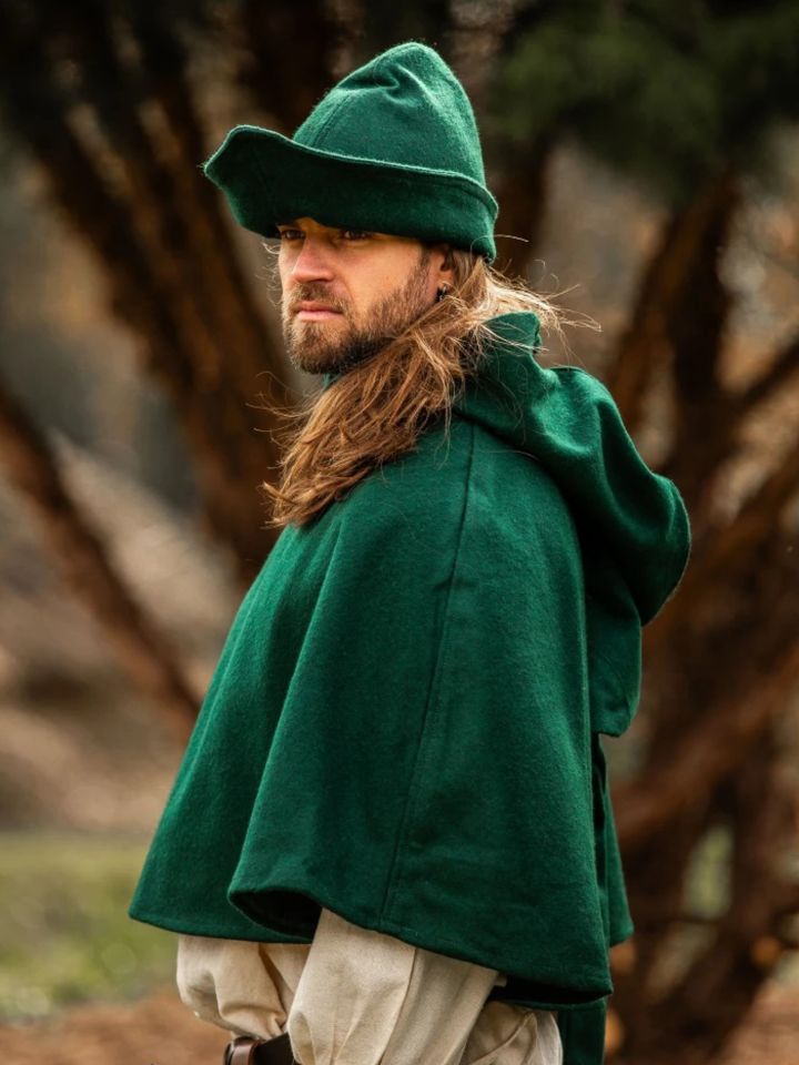 Hut - Robin Hood (Wolle), grün 3