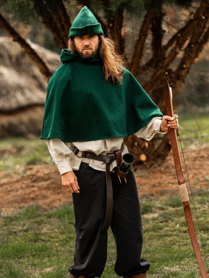 Hut - Robin Hood (Wolle), grün 4